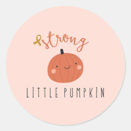 Kürbiskleber für Kinder Runder Aufkleber