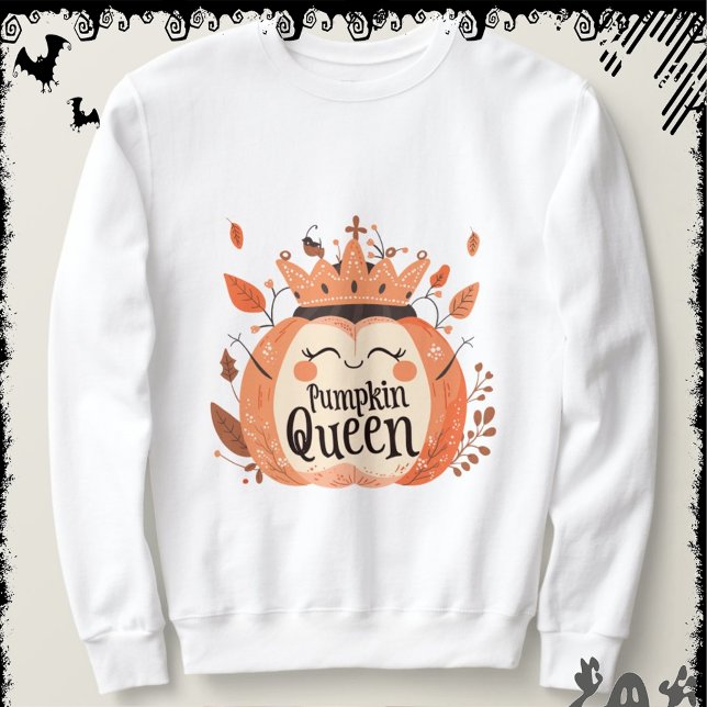 Kürbiskönigin | ExDesigner | Halloween Sweatshirt (Von Creator hochgeladen)