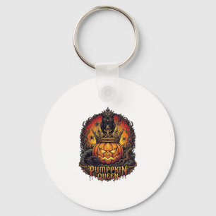 Kürbiskönigin Halloween Eule Spinne Schwarze Katze Schlüsselanhänger