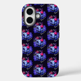 Kürbiskönigin iPhone 16 Hülle