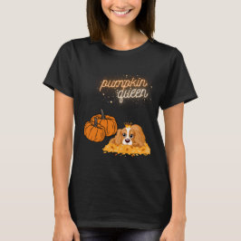 Kürbiskönigin willkommener Herbstkönigin T-Shirt