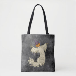 Kürbiskopf-Geist Halloween-Kunst Tasche