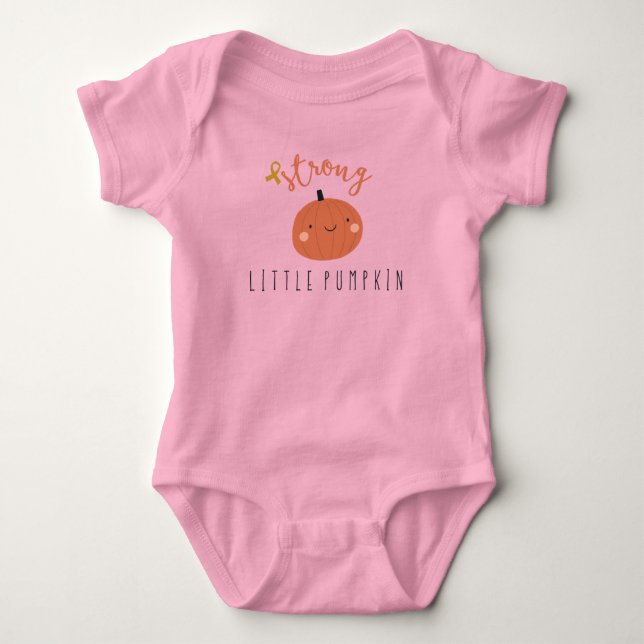 Kürbiskrebs Baby Strampler (Vorderseite)