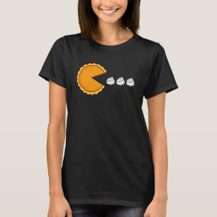 Kürbiskuchen Fangcreme Lustiges Erntedankfest Spie T-Shirt
