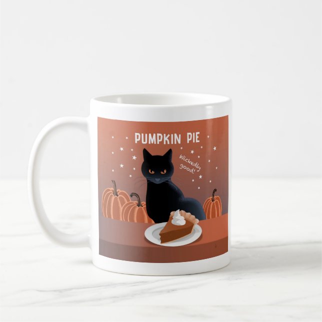 Kürbiskuchen Kaffeetasse (Links)