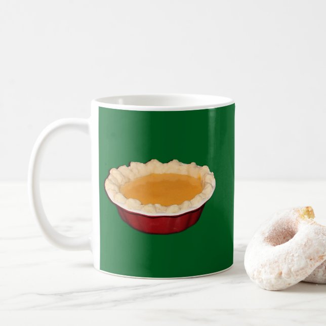 Kürbiskuchen Kaffeetasse (Mit Donut)