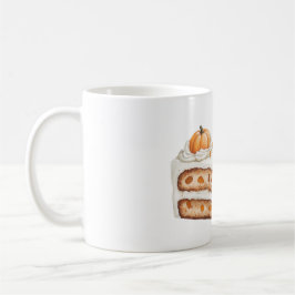 Kürbiskuchen-Kerze zum Feiern Kaffeetasse