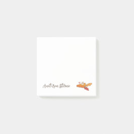 Kürbiskuchen kleine personalisierte Post-it-Notize Post-it Klebezettel