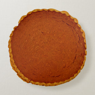 Kürbiskuchen Rundes Kissen