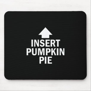 Kürbiskuchen Thanksgiving Zeigepfeil auf Mousepad