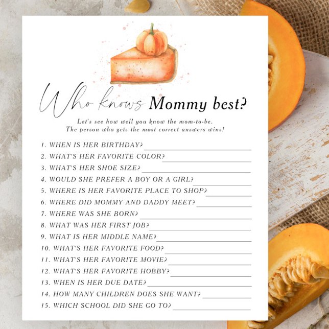 Kürbiskuchen - Wer kennt das beste Spiel der Mama? (Von Creator hochgeladen)