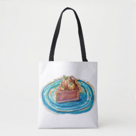 Kürbiskuchenstück Tasche