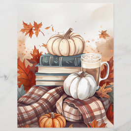 Kürbiskürbiskürbiskopapier in Farbe