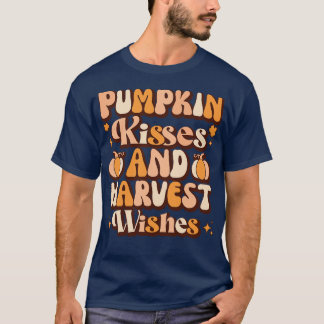 Kürbisküsse und Erntewünsche T-Shirt