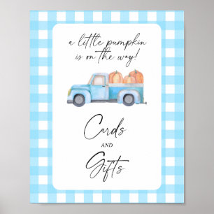 Kürbislaster - KARTEN UND GESCHENKE Poster
