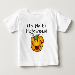 Kürbislaterne-1. Halloween-T - Shirts und