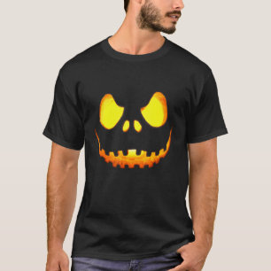 Kürbislaterne Beängstigende Kürbisgewächse Hallowe T-Shirt