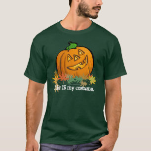 Kürbislaterne Das ist mein Kostüm Dunkles T-Shirt