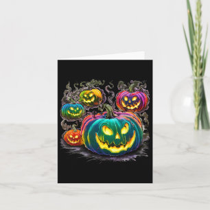 Kürbislaterne Halloween F Karte