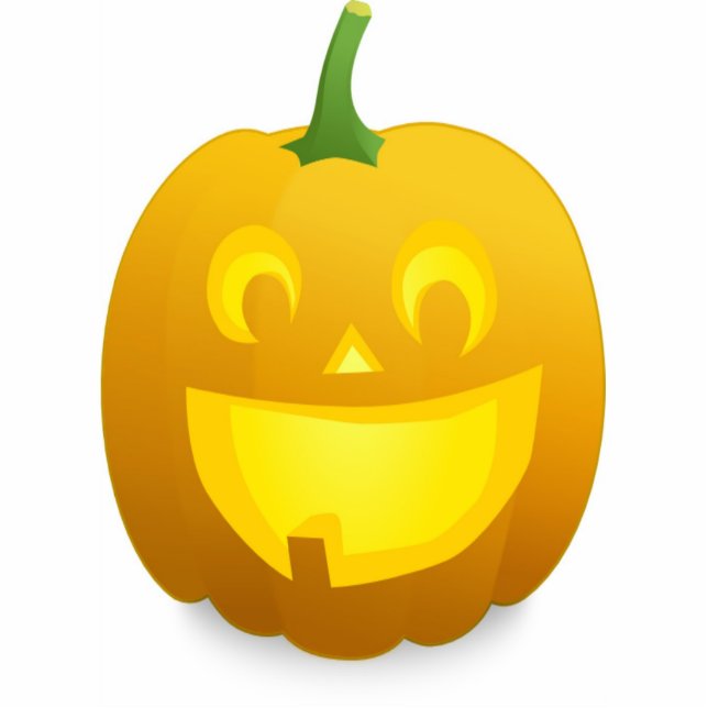 KÜRBISLATERNE HOLLOWEEN TISCH ZENTRUM CUSTOM FREISTEHENDE FOTOSKULPTUR  (Vorne)