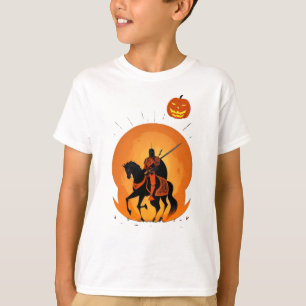 Kürbislaterne Knight T-Shirt