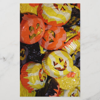 Kürbislaterne-Kürbis-Folien-Süßigkeit Briefpapier