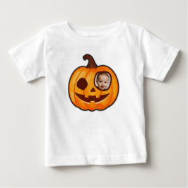 Kürbislaterne Kürbismonster fügen Sie Ihr eigenes  Baby T-shirt