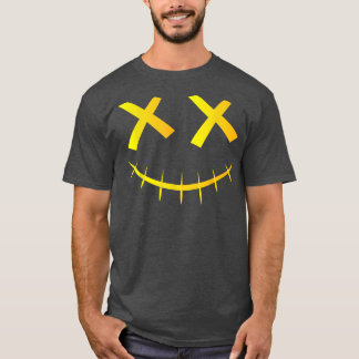Kürbislaterne Pumpkin Face Easy Halloween Kostüm T-Shirt