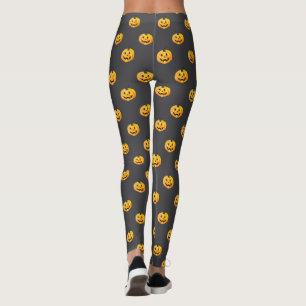 Kürbislaterne Pumpkin Halloween Leggings