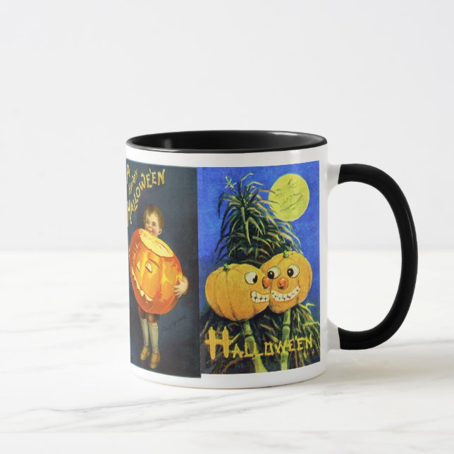 Kürbislaterne-Tasse Tasse (Rechts)