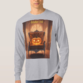 Kürbislaterne Velvet T - Shirt