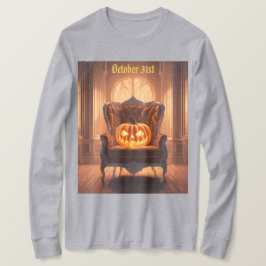 Kürbislaterne Velvet T - Shirt