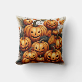 Kürbislaternen Kissen