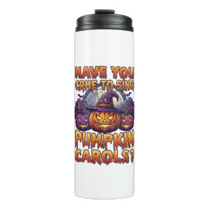 Kürbislieder Halloween Hexenhut Jack Lantern Ba Thermosbecher