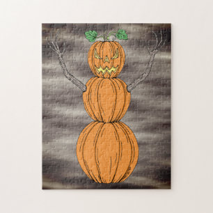 Kürbismann Halloween-Kunst