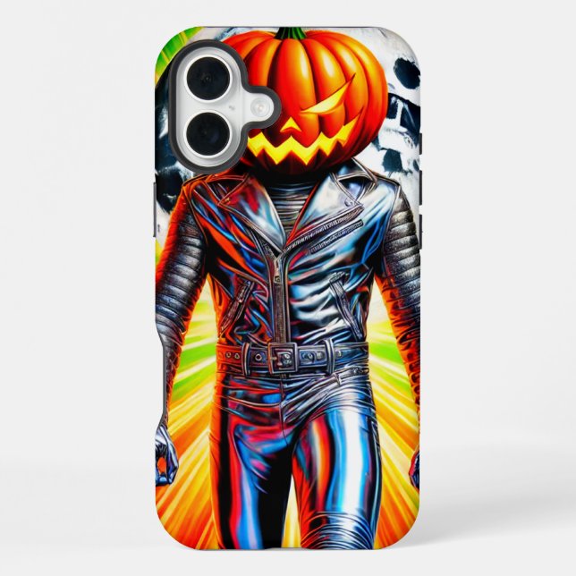 Kürbismann-Handyhülle iPhone 16 Plus Hülle (Rückseite)