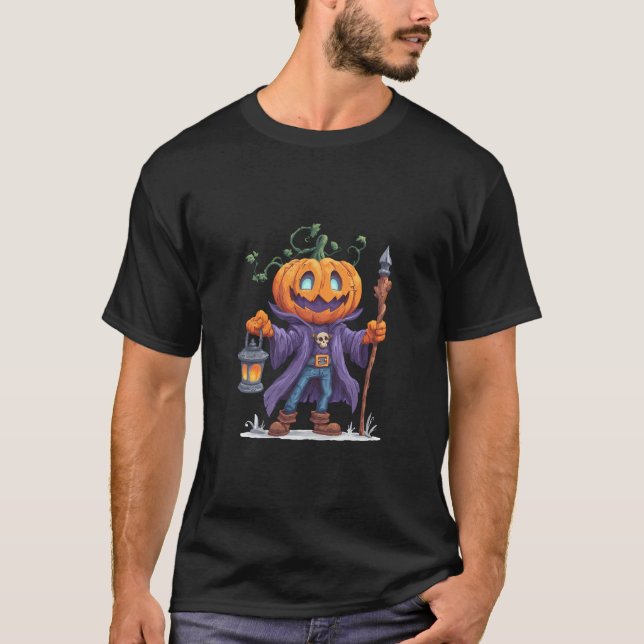 Kürbismann  T-Shirt (Vorderseite)