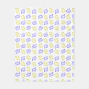 Kürbismuster-Briefmarke handgemalt Halloween-Muste Fleecedecke