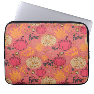 Kürbismuster Laptopschutzhülle