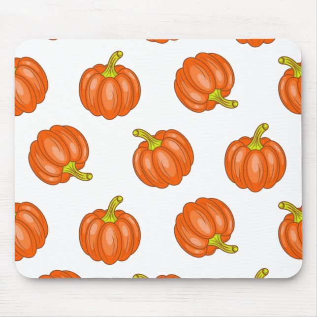 Kürbismuster Mousepad (Vorne)