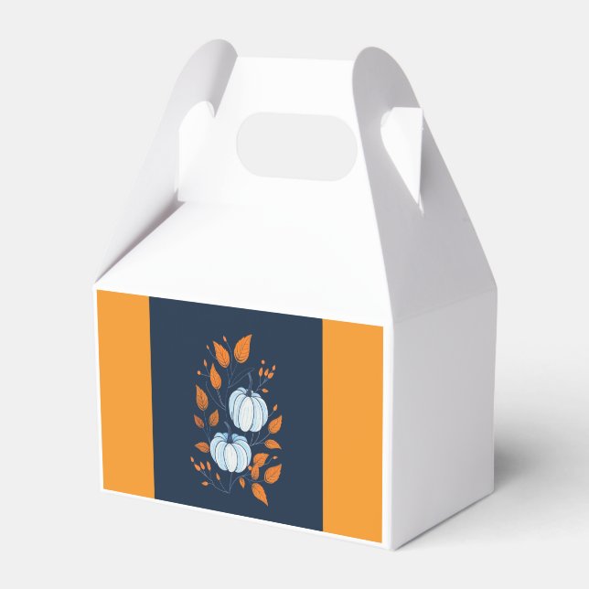 Kürbispapier Geschenkschachtel (Vorderseite)