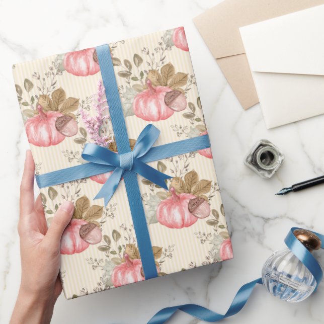 Kürbisparadies Thanksgiving Geschenkpapier (Schenken)