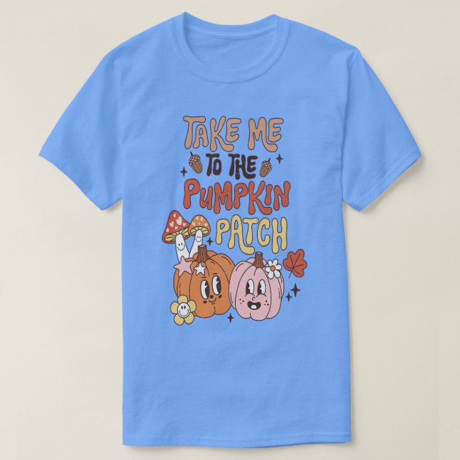 Kürbispatch T-Shirt (Design vorne)
