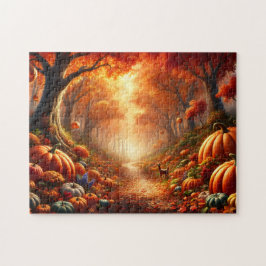 Kürbispfad Herbstwald