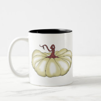 Kürbisplatte Zweifarbige Tasse