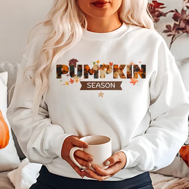 Kürbissaison, Herbst-Shirt Tri-Blend Shirt (Von Creator hochgeladen)
