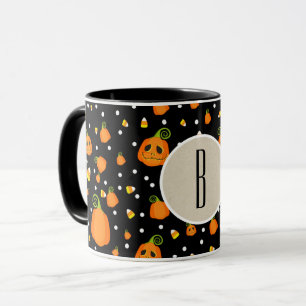 Kürbisse Halloween Fantasie-Muster individuell Tasse