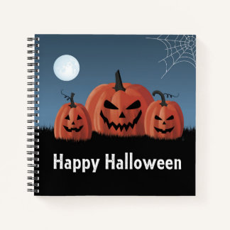 Kürbisse Halloween Notizbuch