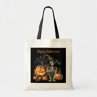 Kürbisskelett Halloween-Tasche Tragetasche