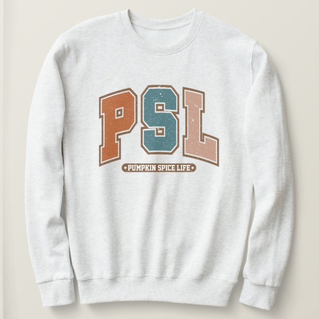 Kürbisspukleben | PSL | Hochschule für Hochschulwe Sweatshirt (Design vorne)